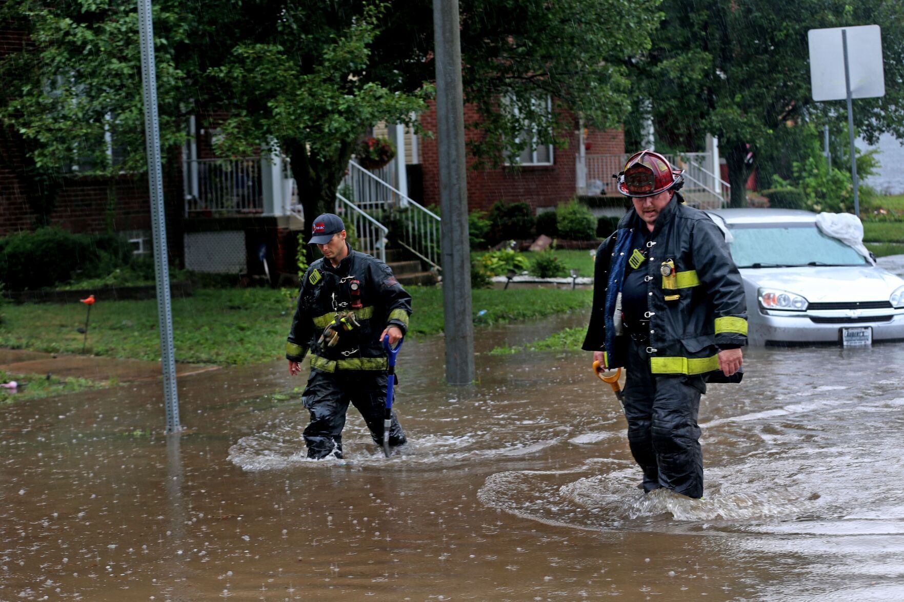 Rescues, road closures underway as torrential rain returns to St. Louis